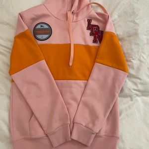 Burberry pink hoodie